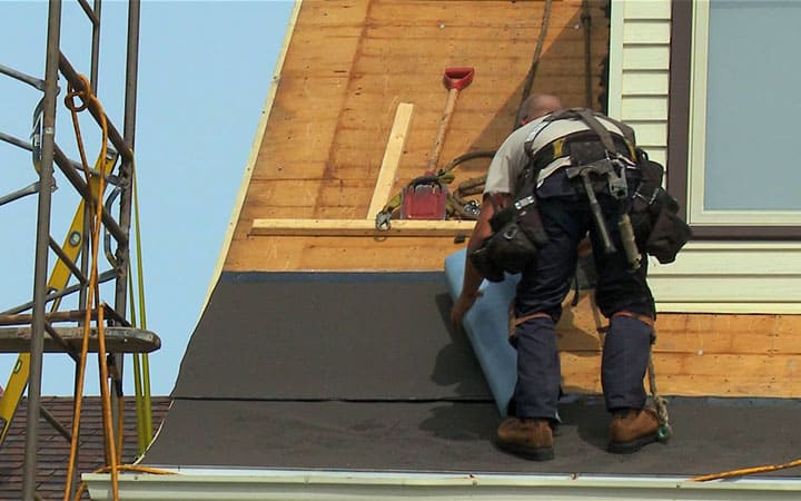 Réfection de toiture bardeau St-Lambert.